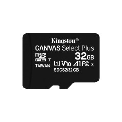 Kingston 32GB microSDHC Canvas Select - Reliable High-Speed Storage | SKU: SDCS2/32GB